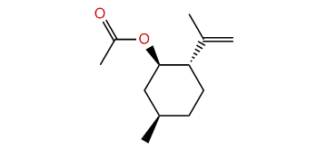 (1R,2S,5R)-5-Methyl-2-(prop-1-en-2-yl)-cyclohexyl acetate
